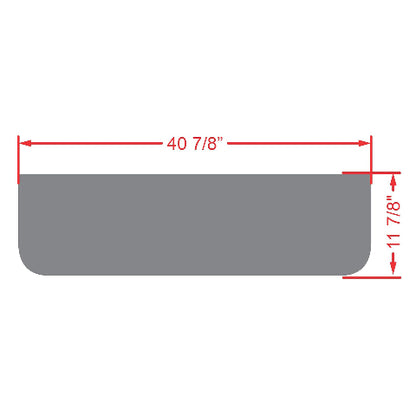 Rear Facing Foot Rest Mat - Fits GTW MACH1, MACH2, MACH3 / MadJax Genesis 150 / MODZ Flip4 Rear Seat Kits - PRO Series