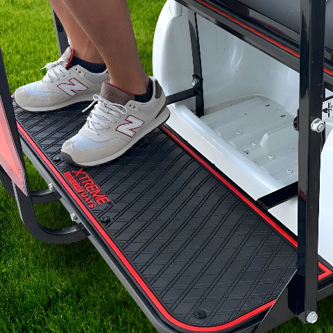 Rear Facing Foot Rest Mat - Fits GTW MACH1, MACH2, MACH3 / MadJax Genesis 150 / MODZ Flip4 Rear Seat Kits - PRO Series