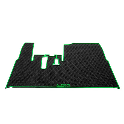 Xtreme Golf Cart Floor Mat Compatible with Yamaha G29/Drive YDR - Red Trim